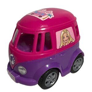 Barbie Minature Camper Van Pink & Purple Mini Toy No Candy